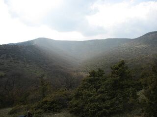 Кадр № 1. Тут знято момент появи легкого серпанку.