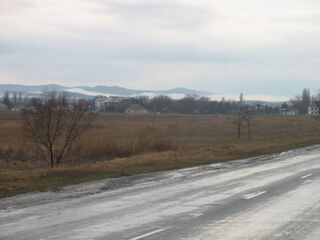 Ділянка туману від Ізюмівки до села Відважне.