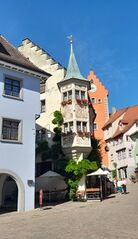 Straße in Meersburg