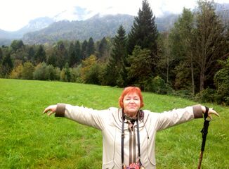 Ходырева Ирина в Словении осень