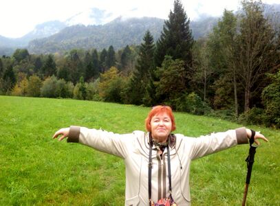 Ходырева Ирина в Словении осень